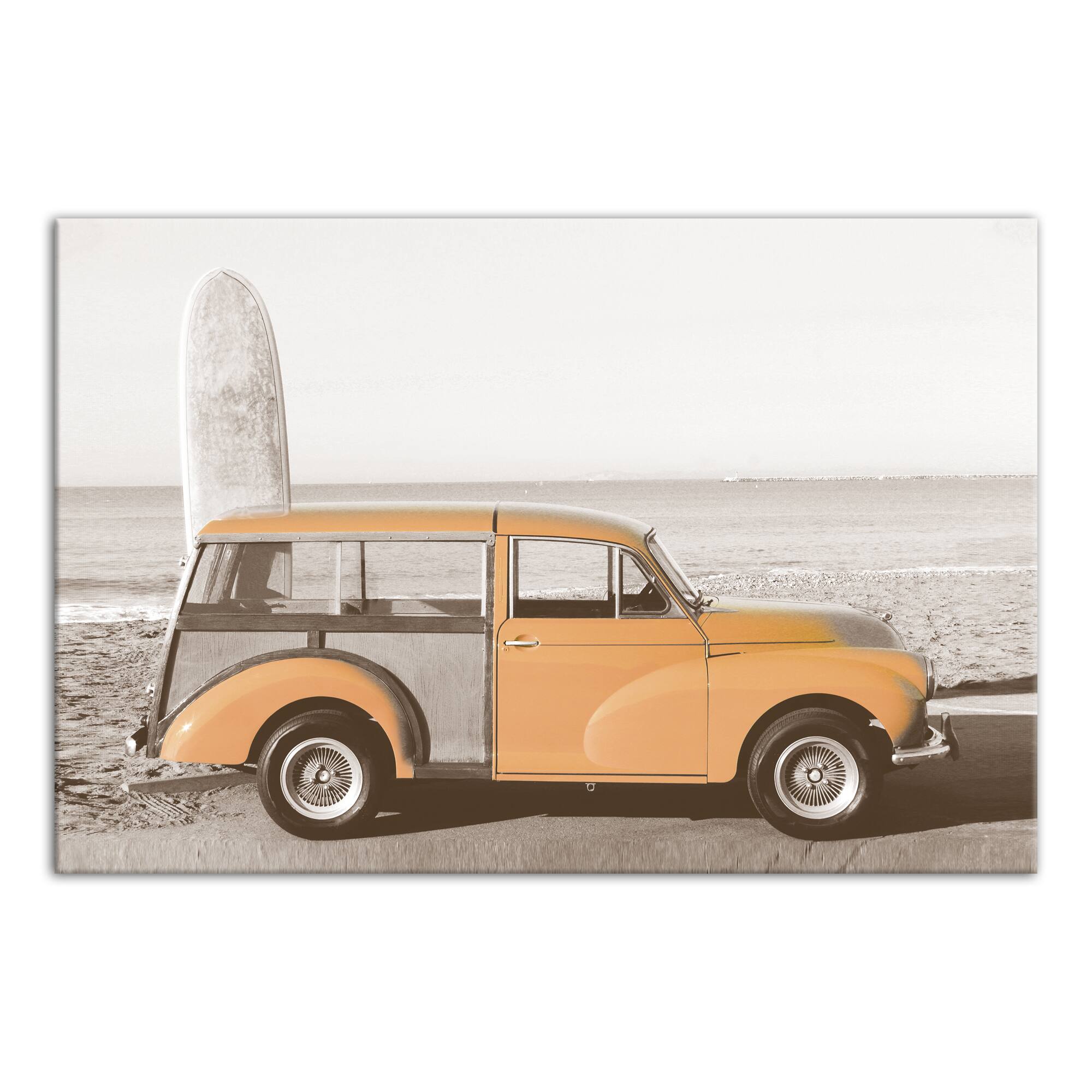 Vintage Surf Canvas Wall Art